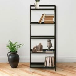 Brand new ❤️ Flora Home Stratford 60.25" 5 Shelf Folding Bookcase 🎉 -Bookshelves And Bookcases store unnamed file 4925