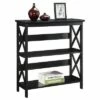 Cheapest 🔔 32.5" Oxford 3 Tier Bookcase Black - Breighton Home 🎁 -Bookshelves And Bookcases store unnamed file 4930