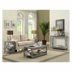 Best deal 🎁 Oxford 3 Tier Bookcase Gray - Breighton Home 😍 -Bookshelves And Bookcases store unnamed file 4935