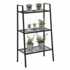 Hot Sale 🧨 3 Tier Metal Plant Stand - Breighton Home Black 🔥 -Bookshelves And Bookcases store unnamed file 4937