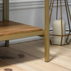 Cheapest 👏 70.88" 5 Shelves International Lux Metal Frame Bookcase Sindoori Mango - Sauder ⭐ -Bookshelves And Bookcases store unnamed file 4953