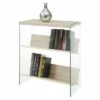 Outlet ❤️ 27.75" SoHo Bookcase Weathered White - Breighton Home 🎁