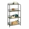 Buy ⌛ 52" Boulevard Café Open Shelving with Vintage Oak Accents Black - Sauder ✨ -Bookshelves And Bookcases store unnamed file 5003