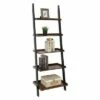 Cheapest 💯 72.25" French Country Bookshelf Ladder Dark Walnut/Black - Breighton Home 👏 -Bookshelves And Bookcases store unnamed file 5011