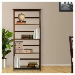 Best Sale 👍 Flora Home 63" 5 Tier Mission Style Bookcase ✨ 7 Best Sale 👍 Flora Home 63" 5 Tier Mission Style Bookcase ✨ -Bookshelves And Bookcases store unnamed file 5035