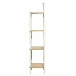 Budget ✨ Olivia & May Farmhouse Pine Wood Shelving Unit White - Olivia & May ⭐ -Bookshelves And Bookcases store unnamed file 5073