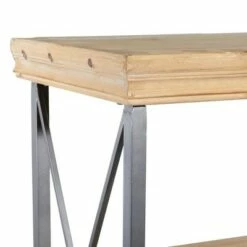 Budget ⭐ Olivia & May 60" Industrial Bookshelf with 4 Shelves Brown - Olivia & May 😀 -Bookshelves And Bookcases store unnamed file 5078