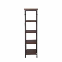 Hot Sale 🔥 54" Austin Bookshelf Brown - Linon ⌛ -Bookshelves And Bookcases store unnamed file 5090