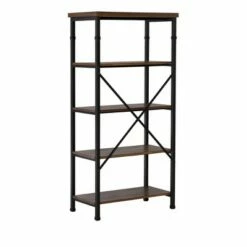 Hot Sale 🔥 54" Austin Bookshelf Brown - Linon ⌛ -Bookshelves And Bookcases store unnamed file 5091