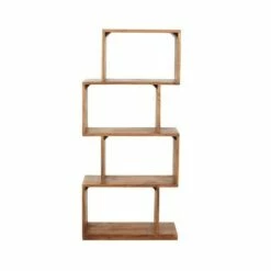 Coupon 🥰 47.2" Perry Boho Handcrafted 4 Shelf Bookshelf Light Natural - Christopher Knight Home 👏