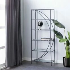 Best reviews of 🎁 Olivia & May Industrial Iron Wall Shelf Black - Olivia & May 🌟