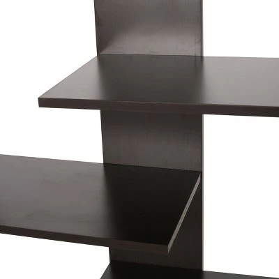 Best reviews of π 71" Sparks Modern Geometric High Shelf Bookcase Dark Gray - Christopher Knight Home π 6 Best reviews of π 71" Sparks Modern Geometric High Shelf Bookcase Dark Gray - Christopher Knight Home π - Image 4