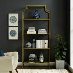 Flash Sale π 80.5" Aimee Etagere Gold - Crosley βοΈ 14 Flash Sale π 80.5" Aimee Etagere Gold - Crosley βοΈ -Bookshelves And Bookcases store unnamed file 5218