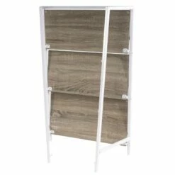 Cheap 🔥 Atlantic Folding 3-Tier Shelf - urb SPACE White ⌛ -Bookshelves And Bookcases store unnamed file 5247