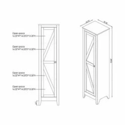Hot Sale ❤️ 70.86" Doney 4 Shelf Bookcase Oak - miBasics ✔️ -Bookshelves And Bookcases store unnamed file 5337