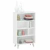 Best deal ๐ 40.75" Monterey 4 Shelf Bookshelf White - Chique ๐ 2 Best deal ๐ 40.75" Monterey 4 Shelf Bookshelf White - Chique ๐ -Bookshelves And Bookcases store unnamed file 5360