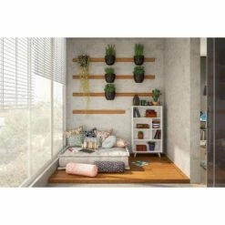 Best deal 🛒 40.75" Monterey 4 Shelf Bookshelf White - Chique 🛒 -Bookshelves And Bookcases store unnamed file 5364