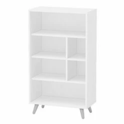 Best deal 🛒 40.75" Monterey 4 Shelf Bookshelf White - Chique 🛒 -Bookshelves And Bookcases store unnamed file 5367
