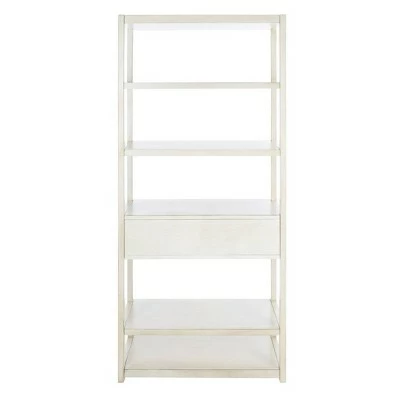 Cheapest ๐คฉ 70" Johni 1 Drawer and 5 Shelves Etagere - Safavieh Antique White ๐ 7 Cheapest ๐คฉ 70" Johni 1 Drawer and 5 Shelves Etagere - Safavieh Antique White ๐ - Image 5
