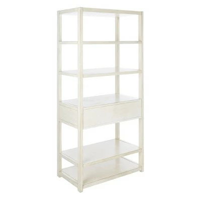 Cheapest ๐คฉ 70" Johni 1 Drawer and 5 Shelves Etagere - Safavieh Antique White ๐ 8 Cheapest ๐คฉ 70" Johni 1 Drawer and 5 Shelves Etagere - Safavieh Antique White ๐ - Image 6