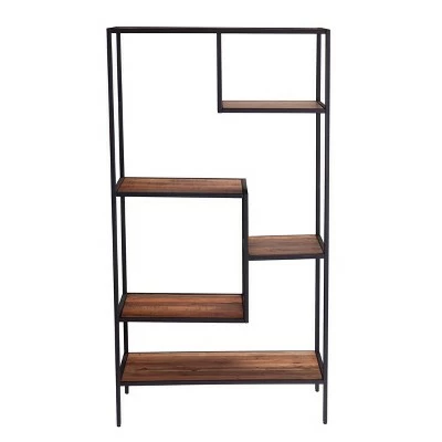 Top 10 โญ 58.75" Thropel Reclaimed Wood Etagere Natural/Gray - Aiden Lane ๐ 4 Top 10 โญ 58.75" Thropel Reclaimed Wood Etagere Natural/Gray - Aiden Lane ๐ - Image 2