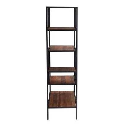 Top 10 โญ 58.75" Thropel Reclaimed Wood Etagere Natural/Gray - Aiden Lane ๐ 6 Top 10 โญ 58.75" Thropel Reclaimed Wood Etagere Natural/Gray - Aiden Lane ๐ - Image 4