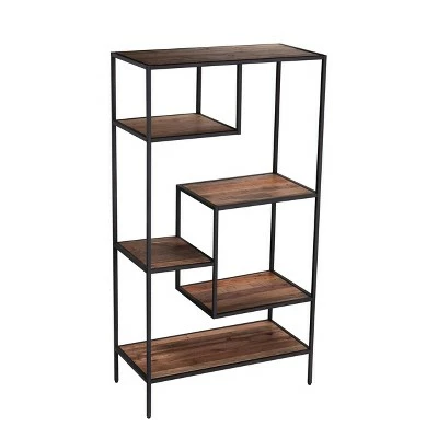 Top 10 โญ 58.75" Thropel Reclaimed Wood Etagere Natural/Gray - Aiden Lane ๐ 8 Top 10 โญ 58.75" Thropel Reclaimed Wood Etagere Natural/Gray - Aiden Lane ๐ - Image 6