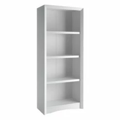 Cheapest 👏 Quadra 59" Tall Bookcase - Finish - Corliving Black 🔔 -Bookshelves And Bookcases store unnamed file 5399
