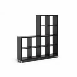 New 👏 11.50" Sunna Modern Cube Shelving Unit Dark Brown - Baxton Studio 😀 -Bookshelves And Bookcases store unnamed file 540