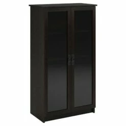 Top 10 ✨ 53" Auburn Hill Bookcase with Glass Doors Room & Joy Brown 🔔 -Bookshelves And Bookcases store unnamed file 5439
