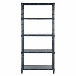 Budget 🤩 Ebo Coastal Etagere - Safavieh Beige 🎁 -Bookshelves And Bookcases store unnamed file 5446