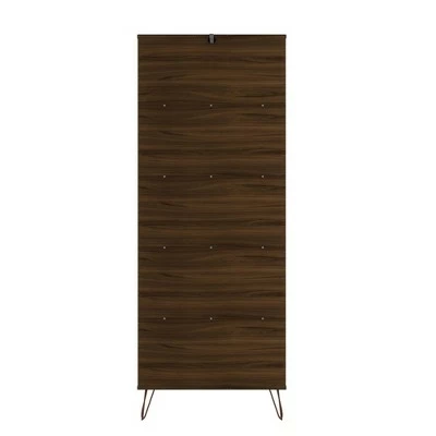 Deals ✔️ Rockefeller 5 Shelf Bookcase - Manhattan Comfort Tatiana Midnight Blue ❤️ 8 Deals ✔️ Rockefeller 5 Shelf Bookcase - Manhattan Comfort Tatiana Midnight Blue ❤️ - Image 6