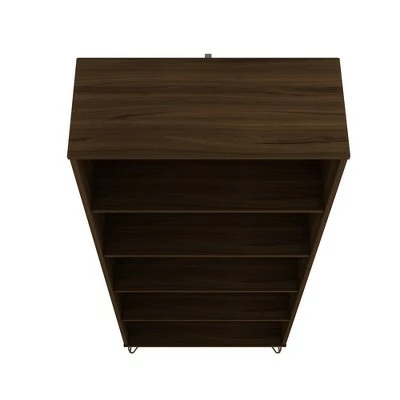 Deals ✔️ Rockefeller 5 Shelf Bookcase - Manhattan Comfort Tatiana Midnight Blue ❤️ 9 Deals ✔️ Rockefeller 5 Shelf Bookcase - Manhattan Comfort Tatiana Midnight Blue ❤️ - Image 7