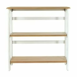Coupon ✨ 32.25" 3 Medford Shelf Bookshelf Distressed White - OSP Home Furnishings 😍