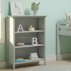 Best Pirce ๐ Weston Tall Bookcase - Alaterre Furniture Dove Gray ๐ฅฐ
