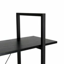 Wholesale 👍 Modern Industry Metal/Wooden 4 Tier Bookcase with Shelves - Glitzhome Black 🎁 -Bookshelves And Bookcases store unnamed file 591