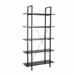 Coupon 👍 Modern Industry Metal/Wooden 5 Tier Bookcase and Shelves - Glitzhome Black 🌟 13 Coupon 👍 Modern Industry Metal/Wooden 5 Tier Bookcase and Shelves - Glitzhome Black 🌟 -Bookshelves And Bookcases store unnamed file 597