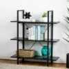 Hot Sale 🔥 Modern Industry Metal/Wooden 3 Tier Bookcase with Shelves - Glitzhome Walnut ✨ 1 Hot Sale 🔥 Modern Industry Metal/Wooden 3 Tier Bookcase with Shelves - Glitzhome Walnut ✨ -Bookshelves And Bookcases store unnamed file 604
