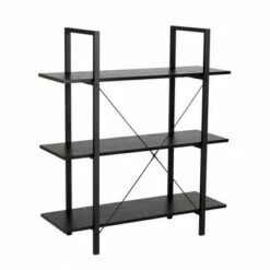 Hot Sale 🔥 Modern Industry Metal/Wooden 3 Tier Bookcase with Shelves - Glitzhome Walnut ✨ 13 Hot Sale 🔥 Modern Industry Metal/Wooden 3 Tier Bookcase with Shelves - Glitzhome Walnut ✨ -Bookshelves And Bookcases store unnamed file 606