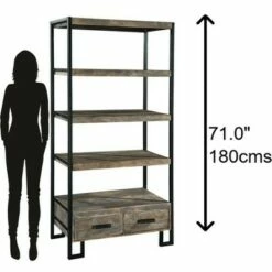Brand new ⭐ Hekman 27829 Hekman Santa Cruz Open Shelving 2-7829 Santa Cruz 🤩