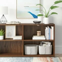 Budget 🔔 30.35" Brannandale Horizontal Bookcase Walnut - Project 62™ 😀