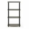 Top 10 😍 Furinno Turn-N-Tube 4 Tier Wooden PVC Corner Display Shelf and Bookcase for Living Room, Dining Room, Bedroom, and Office Spaces, French Oak Grey 👍 -Bookshelves And Bookcases store unnamed file 705