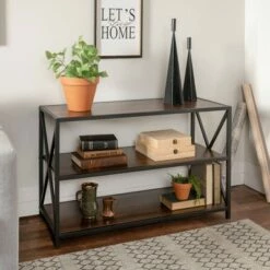 Cheap π₯° 25.62" X Frame Metal and Wood Media Bookshelf - Saracina Home Barnwood βοΈ 18 Cheap π₯° 25.62" X Frame Metal and Wood Media Bookshelf - Saracina Home Barnwood βοΈ -Bookshelves And Bookcases store unnamed file 720