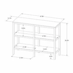 Flash Sale 🤩 36.2" Hadley Horizontal Bookcase Shell - Threshold™ 🎁 -Bookshelves And Bookcases store unnamed file 748