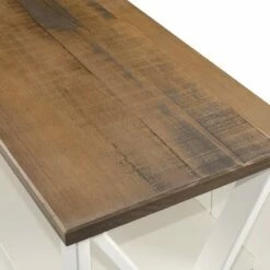 Deals 😀 Solid Wood Farmhouse Storage Console - Saracina Home Rustic Oak/black 😉 -Bookshelves And Bookcases store unnamed file 762