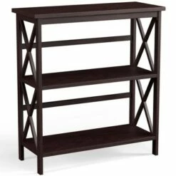 Outlet 👏 Costway 3-Tier Bookshelf Wooden Open Storage Bookcase for Home Office WhiteBlackCoffeeNatural 😍 25 Outlet 👏 Costway 3-Tier Bookshelf Wooden Open Storage Bookcase for Home Office WhiteBlackCoffeeNatural 😍 -Bookshelves And Bookcases store unnamed file 790
