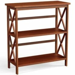 Outlet 👏 Costway 3-Tier Bookshelf Wooden Open Storage Bookcase for Home Office WhiteBlackCoffeeNatural 😍 26 Outlet 👏 Costway 3-Tier Bookshelf Wooden Open Storage Bookcase for Home Office WhiteBlackCoffeeNatural 😍 -Bookshelves And Bookcases store unnamed file 791