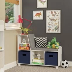 Cheapest 👍 RiverRidge Home Book Nook Kids' Storage Bench with Cubbies - RiverRidge 🎉 -Bookshelves And Bookcases store unnamed file 834