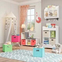 Cheapest 👍 RiverRidge Home Book Nook Kids' Storage Bench with Cubbies - RiverRidge 🎉 -Bookshelves And Bookcases store unnamed file 841