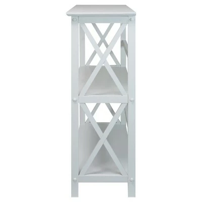 Deals β€οΈ 34" 3-Shelf Bookcase - Flora Home Walnut π 4 Deals β€οΈ 34" 3-Shelf Bookcase - Flora Home Walnut π - Image 2